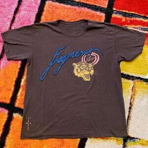 Cactus Jack Travis Scott Fragment Tiger Brown XL Shirt